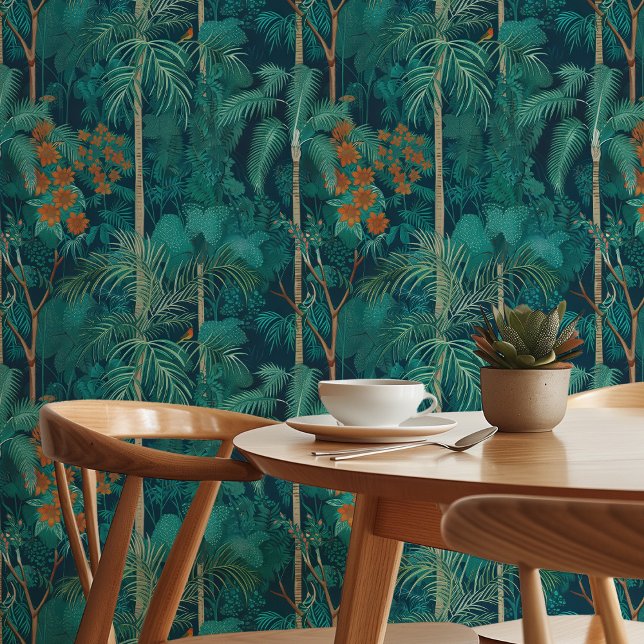 Papel Pintado Majestuoso paisaje Verde azulado (Subido por el creador)