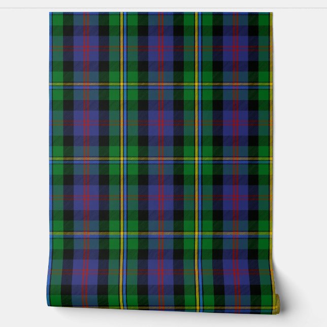 Papel Pintado Malcolm Tartan Plaid Scottish Clan (Desenrollar)