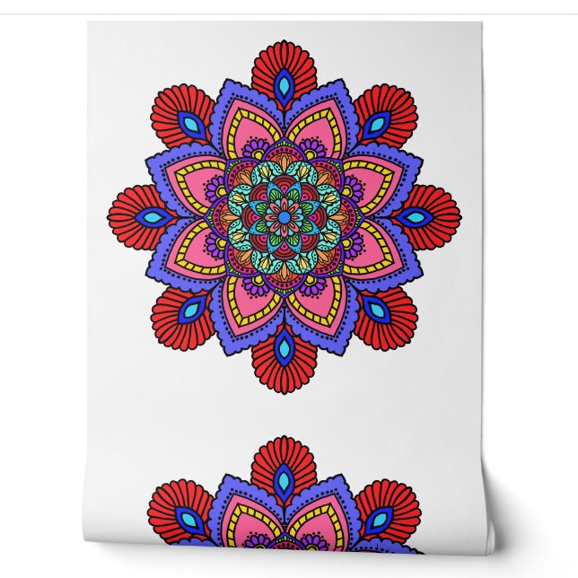 Papel pintado Mandala (Desenrollar)