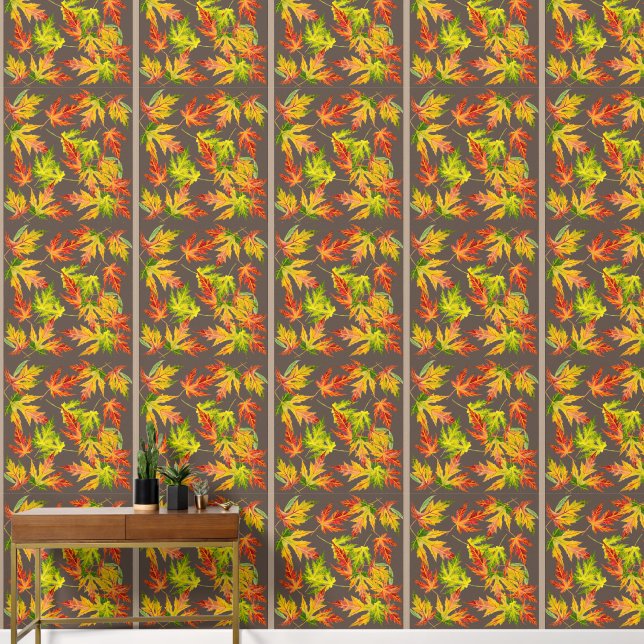 Papel Pintado Maple plateado en un (Pasillo)