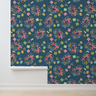 Papel Pintado Máquina de mascar amor Verde azulada