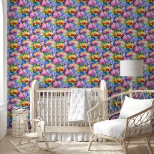 Papel Pintado Maravilloso en flor
