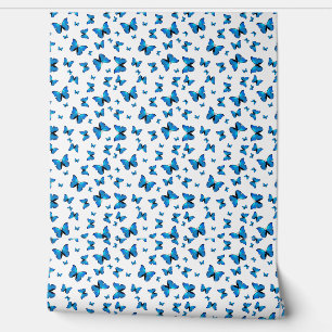 Papel Pintado Mariposas azules