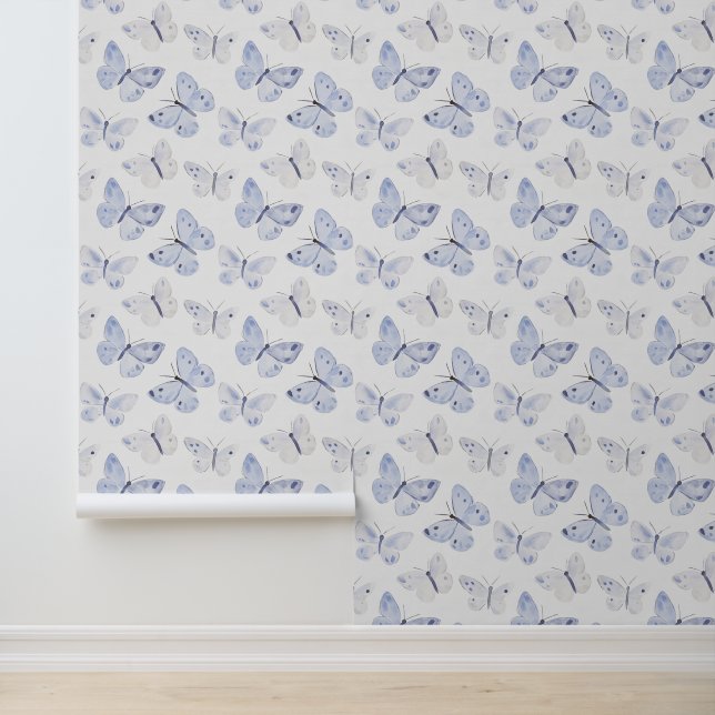 Papel Pintado Mariposas Girly Purple Lavender (Solicitud)