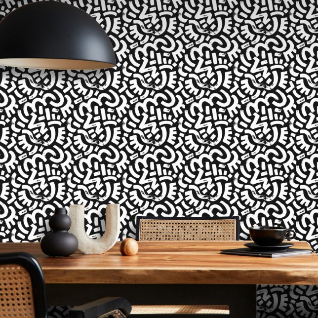 Papel Pintado Marker Pen Doodle White (Subido por el creador)