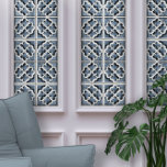 Papel Pintado Mármol azul y blanco de la hoja de cuatros marroqu<br><div class="desc">Mármol azul y blanco de la hoja de cuatros marroquí</div>