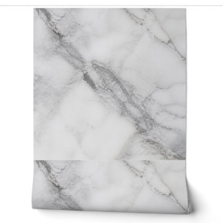 Papel Pintado Mármol Blanco