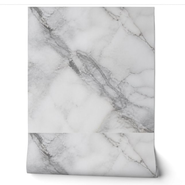 Papel Pintado Mármol Blanco (Desenrollar)