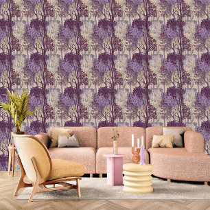 Papel Pintado Mármol podrido, lilac y palo violeta