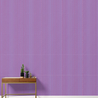 Papel Pintado Mauve/púrpura de Pinstriped con matices rosados