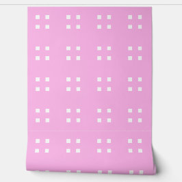 Papel Pintado Mazipoodles Four Squares - Pink White