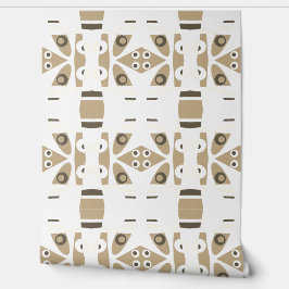 Papel Pintado Mazipoodles Resumen Salapfrog Sepia