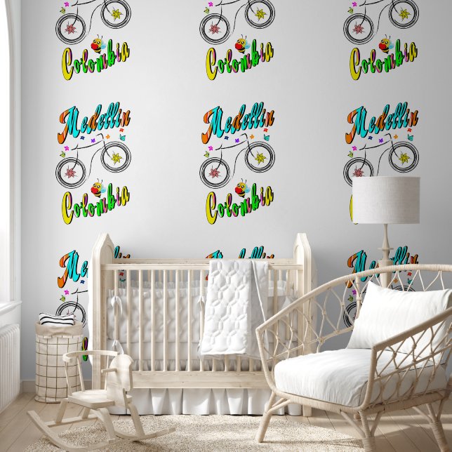 Papel Pintado Medellín Blossom Colombia (Niños)