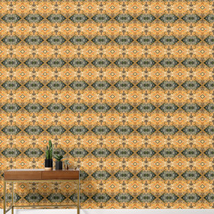 Papel Pintado Medio de paisaje de montaña