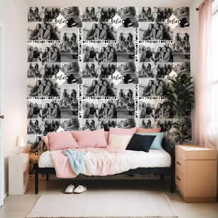 Papel Pintado Mejor Amigos de BFF Collage de fotos Blanco para S
