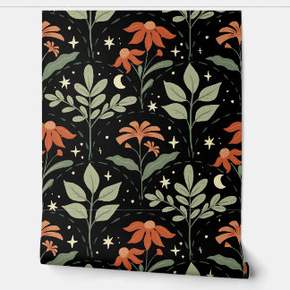Papel Pintado Midnight Garden Dreams
