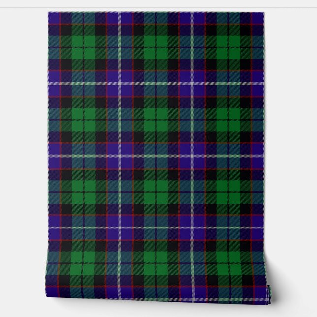 Papel Pintado Mitchell Tartan Plaid Scottish Clan (Desenrollar)