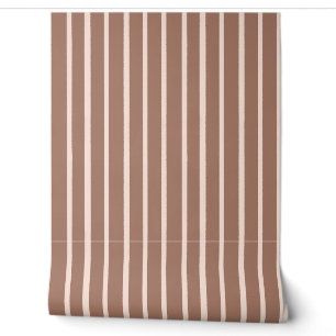 Papel Pintado Mocha Mousse Stripes