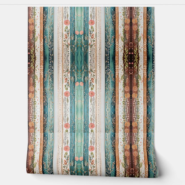 Papel Pintado Modalidades mixtas chic de Shabby (Desenrollar)