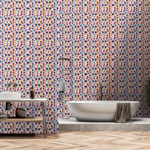Papel Pintado Moder Chic Floral Rosa