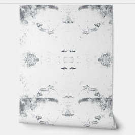 Papel Pintado Modern Black and White Abstract Seamless Pattern 