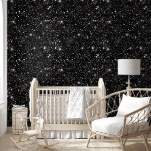 Papel Pintado Moderna Purpurina negro estilo Rústico Retro Paste