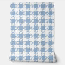 Moderno Dusty Blue Gingham Checks