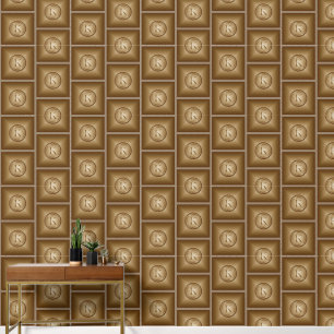 Papel Pintado Monograma "K"