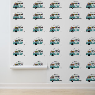 Papel Pintado monótono camioneta