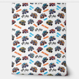 Papel Pintado Monster Boom Crunch Crash Kid