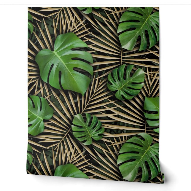 Papel Pintado monstera (Desenrollar)