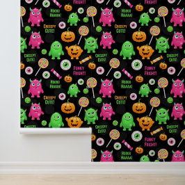 Papel Pintado Monstruos "trillados" y diversión de Halloween sin