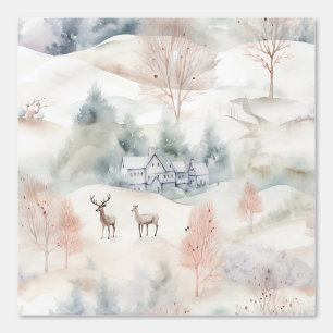 Papel Pintado Montañas de Invierno Whisper Hills