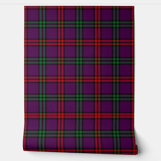 Papel Pintado Montgomery Tartan Plaid Scottish Clan (Desenrollar)
