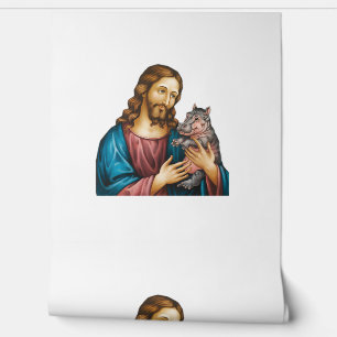 Papel Pintado Moo Deng, el hipopótamo, en el cuidado de Jesús Ar