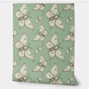 Papel Pintado Moon Moth (pequeña escala)
