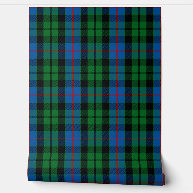 Papel Pintado Morrison Tartan Plaid Scottish Clan (Desenrollar)