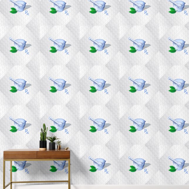 Papel Pintado Mortero de farmacia (Pasillo)