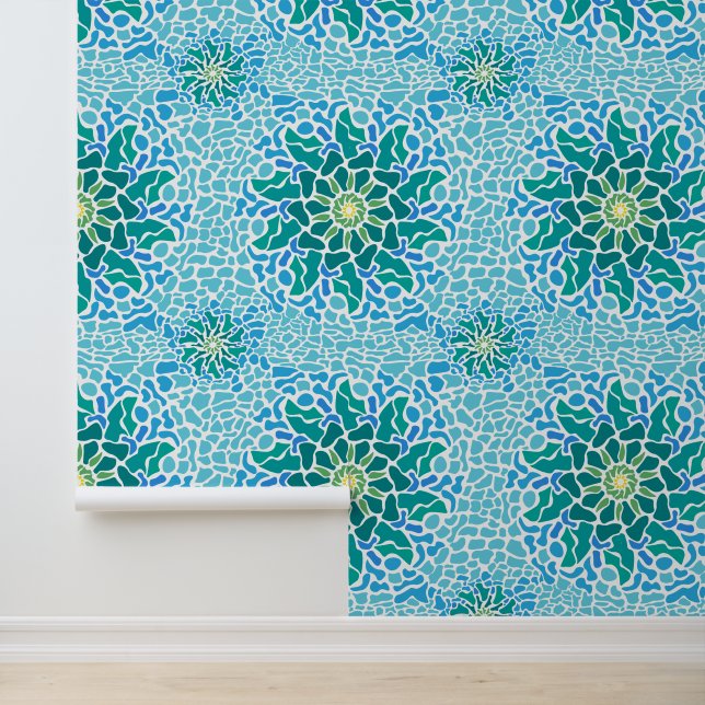 Papel Pintado Mosaico Marino (Solicitud)