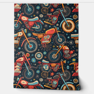 Papel Pintado "Motociclismo retro"
