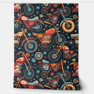 Papel Pintado "Motociclismo retro"