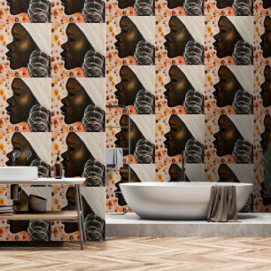 Papel Pintado Mujer bonito Africana