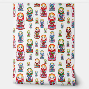 Papel Pintado muñecas rusas
