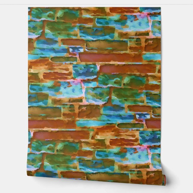 Papel Pintado Muro de caída (Desenrollar)