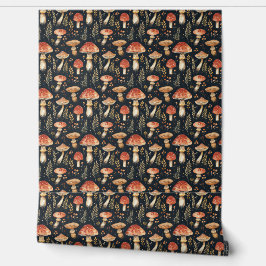 Papel Pintado Mushroom mágico del bosque