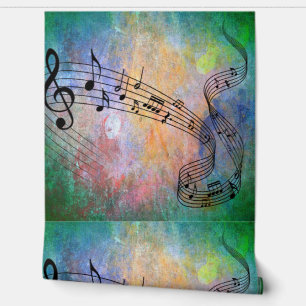 Papel Pintado música abstracta