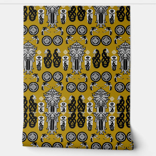 Papel Pintado Mustard Anglo Saxon Art Print
