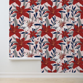 Papel Pintado Mysterious Lilies