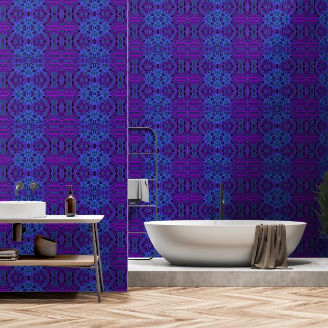Papel Pintado Mystic In Blue (Baño)