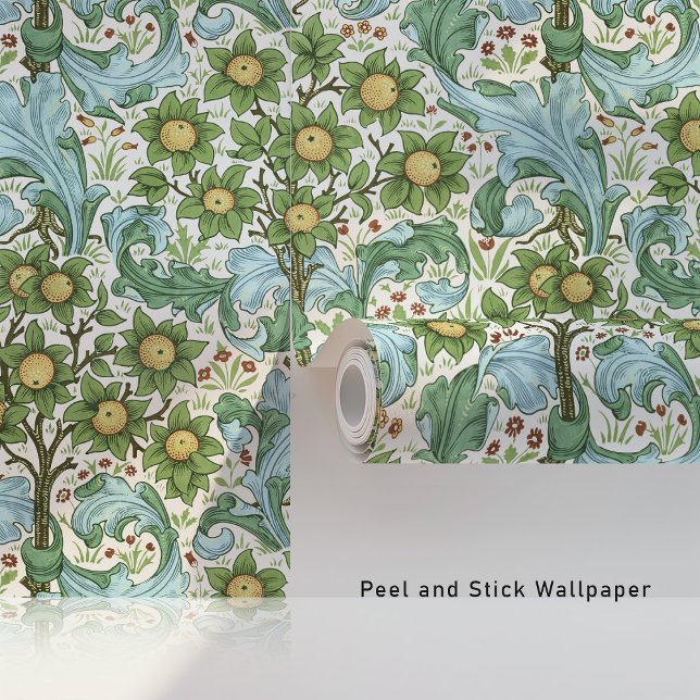 Papel Pintado Naranja Árbol Acanthus Orchard Pattern Morris (Subido por el creador)